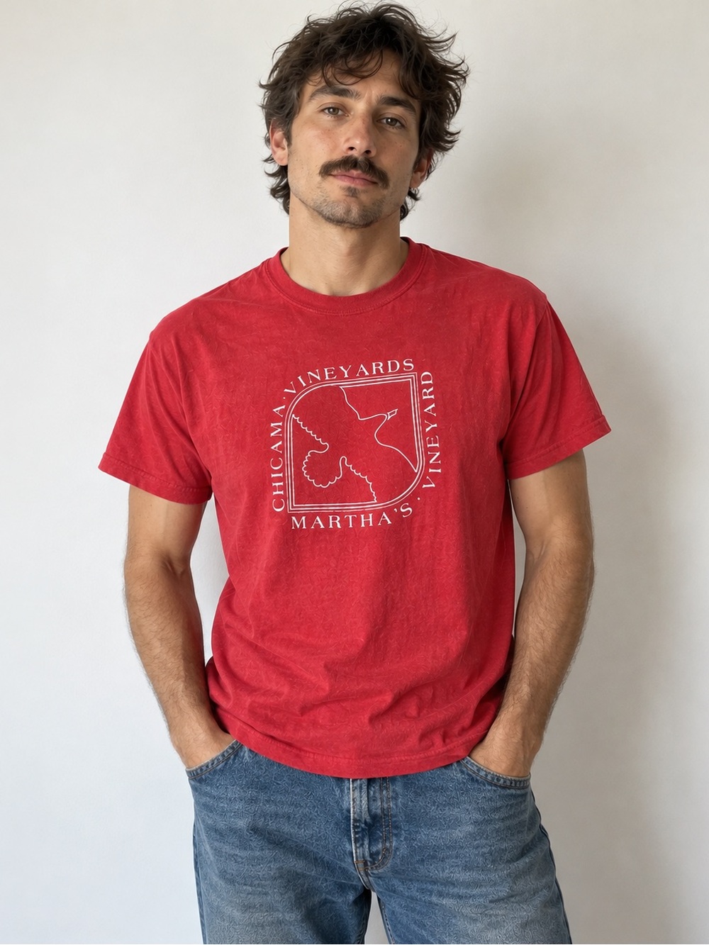 Vintage 70s Marthaβs Vineyard USA Made Russell Athletic T-Shirt